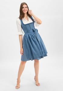 Платье Krüger Dirndl Dirndl, Blau/Blue