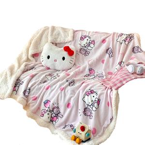 Sanrio Плед Hello Kitty My Melody розовый