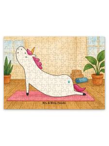 Mr. & Mrs. Panda Дизайн головоломки «Единорог для йоги» без надписей белым цветом