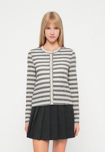 Кардиган Vero Moda VMSANDRA O NECK, Birch/Black/Off-White