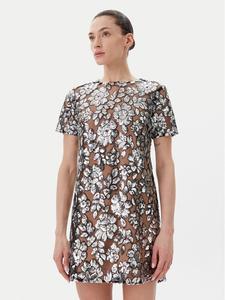 Коктейльное платье стандартный крой MS582WRHDE Michael Michael Kors, серебряный