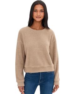 Женский свитер Splendid Fallon Fuzzy Crew Neck, Macchiato
