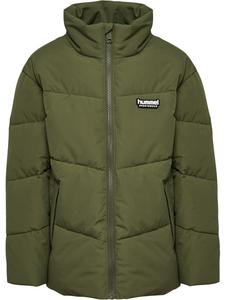 Hummel Детская пуховая куртка Hmljr на молнии, цвет «Зимний мох»