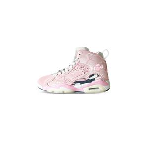 Баскетбольные кроссовки MVP Basketball Shoes Women's High-Top Pink/White Jordan