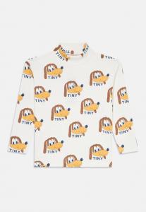 Топ TINYCOTTONS DOGS MOCKNECK UNISEX, Off-White