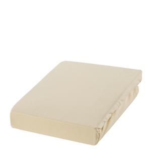 Натяжная простынь из крученого jersey Estella, светло-коричневый/светло-коричневый