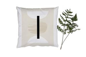 MuchoWow Декоративная подушка Диванная подушка Декоративная подушка для гостиной 40 x 40 см Абстракция - Геометрические фигуры - Пастель - Чехлы на диванные подушки - без наполнителя