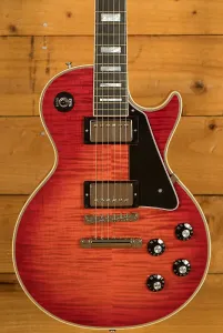 Gibson Custom 1968 Les Paul Custom Gloss | Рисованный Fire Mist