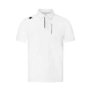Поло мужское DESCENTE, ярко-белый