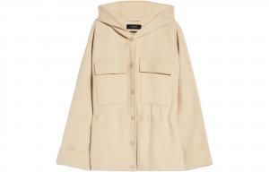 Куртка парка с капюшоном из шерсти коллекции Rango бежевого цвета WEEKEND MaxMara