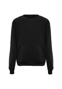 Толстовка Mo ROUND NECK, Schwarz/Black