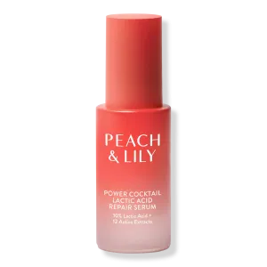 Восстанавливающая сыворотка с молочной кислотой Power Cocktail PEACH & LILY