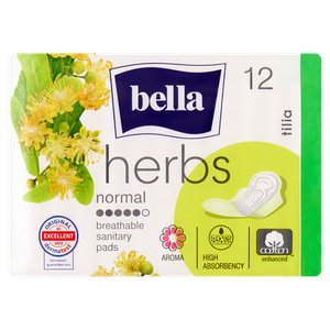 Гигиенические прокладки, 12 шт./1 упаковка. Bella Herbs tilia