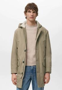 Пальто Mango Winter coat, Beige