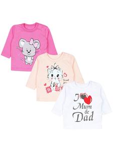 Рубашка с длинным рукавом TupTam, белый