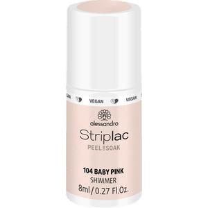 STRIPLAC PEEL ИЛИ SOAK BABY PINK - ВЕГАНСКИЙ Alessandro, 8 ml