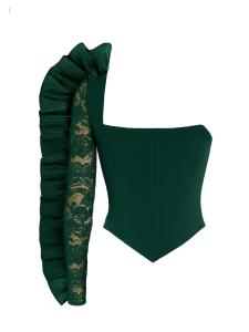 Блуза GODDIVA, темно-зеленый