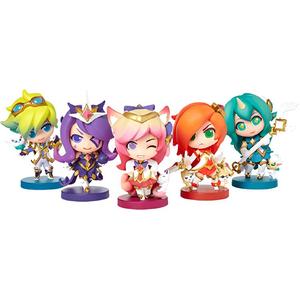 Фигурки chibi League of Legends персонажи Star Guardian 2 набор LOL