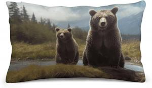 NWTRJ Наволочка Encounter Animal Bear с молнией