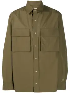 Рубашка с длинными рукавами KENZO, зеленый