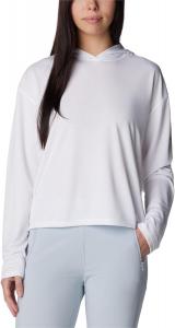 Columbia женская толстовка с капюшоном Pfg Solar Stream, White