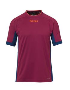 Рубашка Kempa Shirt PRIME TRIKOT, цвет deep blau/deep rot