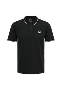 Рубашка-поло Onsefletcher ONLY & SONS, черный