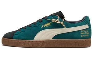 PUMA Suede удобная и универсальная, амортизирующая и износостойкая с глубоким вырезом белого цвета для мужчин и женщин, рождественского зеленого цвета., Christmas Green