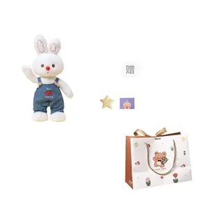 Плюшевая кукла Cute MaMa Bunny высотой 38 см OU DI PIG