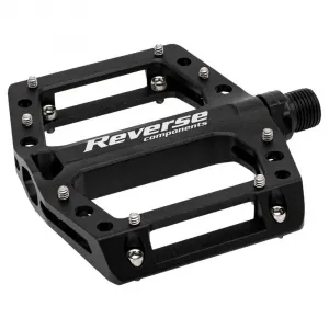Педали Reverse Components Black One Jr, серебряный