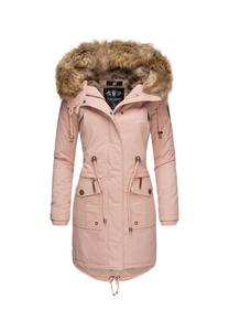 Зимнее пальто изюм NAVAHOO, розовый