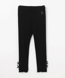 Леггинсы с гладкой поверхностью 110-140 см Suite Kids, цвет Black [005]