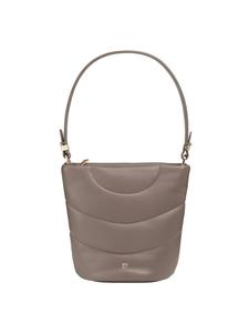 Наплечная сумка DuDu Barbara Schultertasche Leder 21.5 cm, серо-коричневый