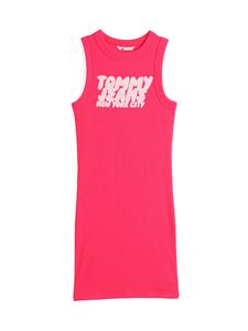 Летнее платье Tommy Jeans, розовый/пастельно-розовый