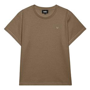 Женская футболка Lil Smile с высокой талией Dalix, Latte