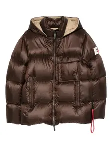 Куртка с капюшоном и нагрудным карманом Katalla After Label, коричневый