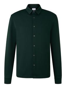 Рубашка на пуговицах классического кроя BOGNER FRANZ-10, темно-зеленый