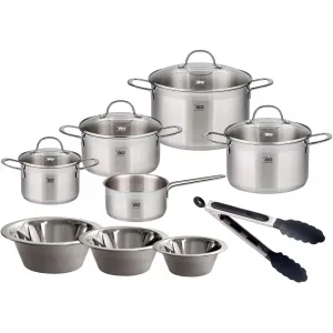 Набор кастрюль Elo Top Collection из нержавеющей стали, 13 предметов