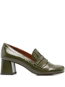 Туфли Muleah 60 на блочном каблуке Chie Mihara, зеленый