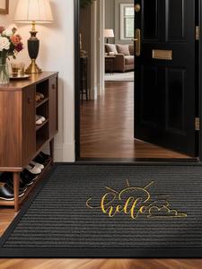 Dajiang Ковер 120х180 см для прихожей, грязеотталкивающий, износостойкий, с лазерной вышивкой