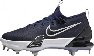 Бутсы для бейсбола Nike Force Zoom Trout 9 Elite (FB2906-400, темно-синий/темно-обсидиановый/черный/белый), Midnight Navy/Dark Obsidian/Black/White