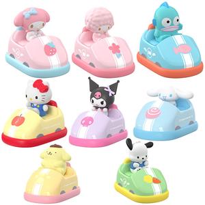 Kuromi Sanrio коллекция бамперных машин коллекция игривые Pochacco мистические боксы одиночный мистический бокс/полный бокс 8 шт MOETCH