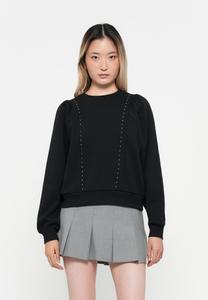 Толстовка ONLY ONLLEAH , Black /Silver-Coloured