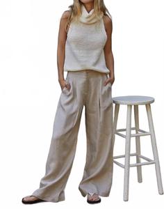 Свитер-водолазка Salma в цвете слоновая кость By Together