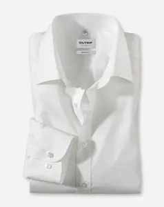 Деловая рубашка OLYMP "Level Five Body Fit", сохраняет форму благодаря эластану, бежевый