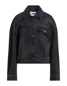 Джинсовая куртка Msgm, черный
