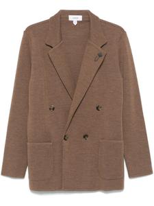 Пиджак из вирджинской шерсти Lardini, коричневый