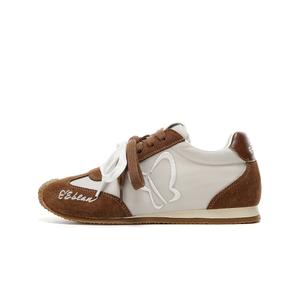 EBLAN Женские повседневные лоу-топы коричневые, цвет Brown