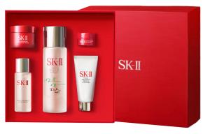 SK II May Day Box Limited Edition, сыворотки, очищающие кремы для лица наборы для ухода за кожей увлажняющий очищающий комплект из пяти предметов SK-II