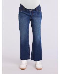 Женские укороченные джинсы Under the Belly с широкими штанинами - для беременных Motherhood Maternity, Scion wash